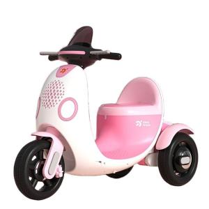 China PP Plastic Children's Electric Motorcycle Tricycle With Music Light for Exciting Ride factory