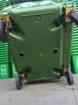 Hot Sale Recycling Garbage Cans Outdoor Waste bin Plastic Trashbin 1100L dust