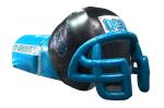 inflatable knight helmet tunnel /inflatable tunnel entrance for event sports