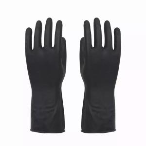 China Wholesale industrial latex gloves anti-slip latex chemical industrial heavy latex gloves factory