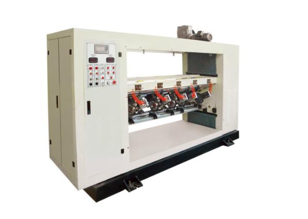 Thin Blade Slitter Scorer Machine , Grinding Type Corrugated Box Die Cutting