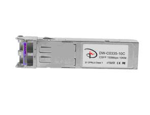 DONGWE DW-C0335-10C(D) 155M, 1310nm / 1490nm; Compact SFP bidi, 10KM, DDM 0ºC~