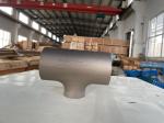 Equal Tees / Reducing Tee Fitting Seamless Butt Welding Fitting Cooper Nickel 90