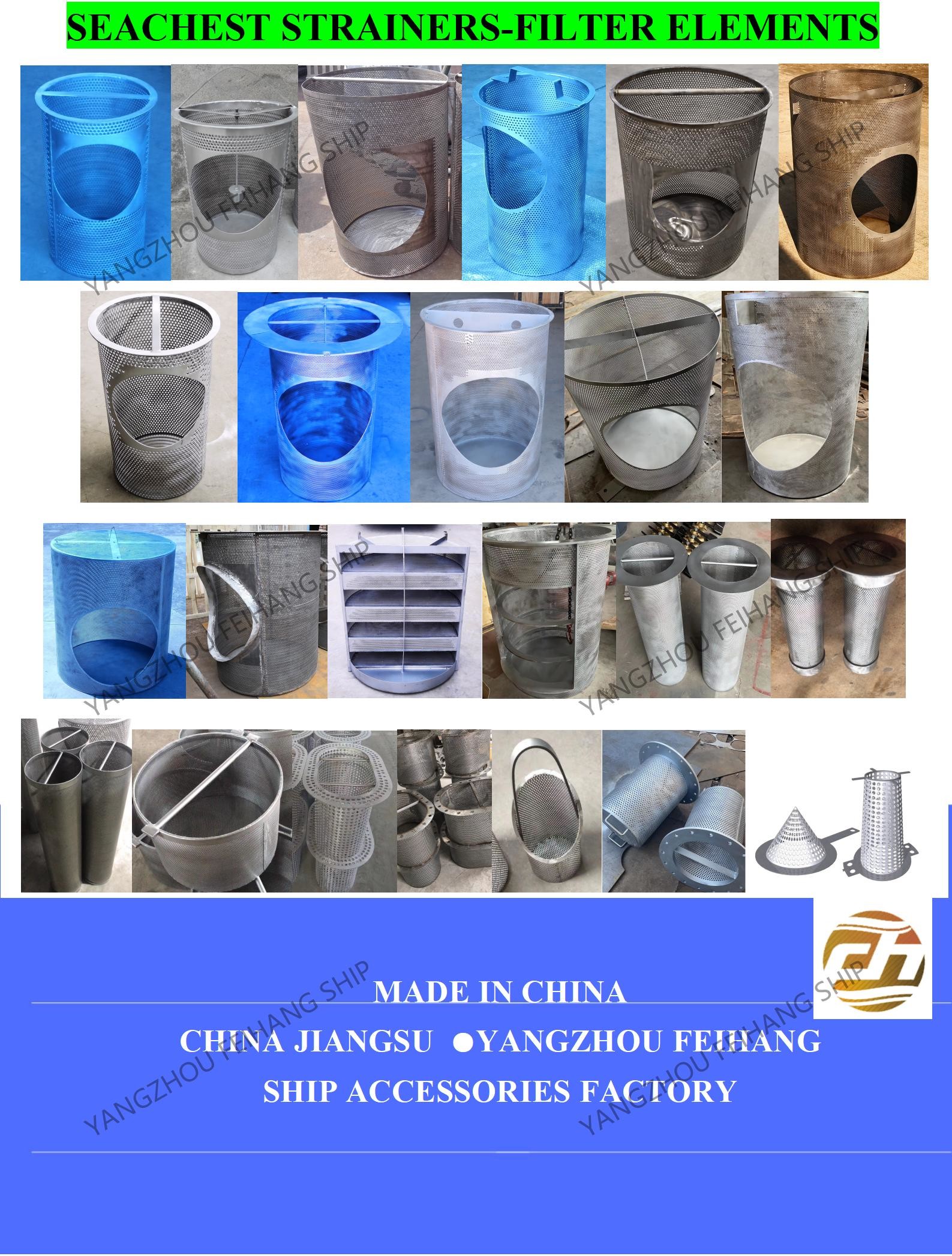 Stainless Steel Sea Chest Filter-Marine Sea Chest Purify Fluids Efficiently In Your Industry
