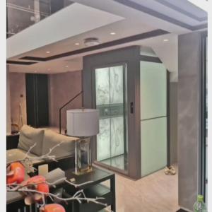 China Villa Traction Safe Home Elevator 0.6 M/S Single / Three Phase Power Supply factory