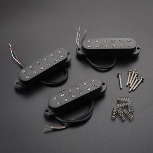 China SSS Mini Guitar Pickup Set 9kΩ Resistance Single Coil Ceramic Guitar Pickup factory