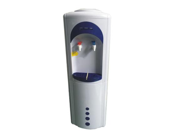 Bottled Free Standing Water Dispenser White Blue Color Easy Cleaning High