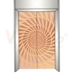 0.3-3mm Elevator Stainless Steel Sheet JIS Standard Bronze Coating Mirror Finish