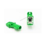 Simplex Fiber Cores PBT FTTH E2000 APC Fiber Optic Adapter for Material