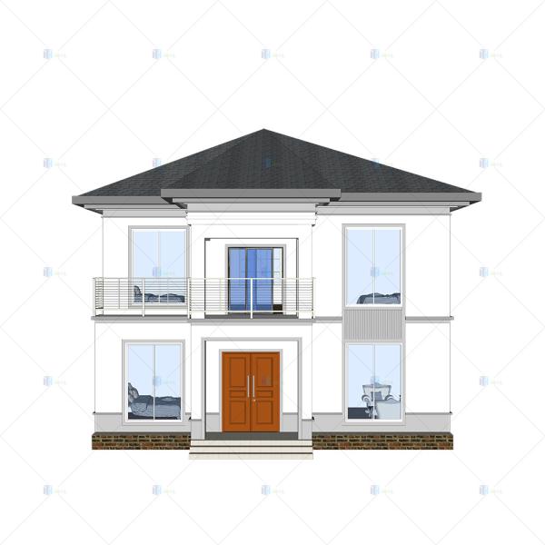 Luxury Villa - (QB15) Sturdy Durable Steel Structure Prefab Model House Building