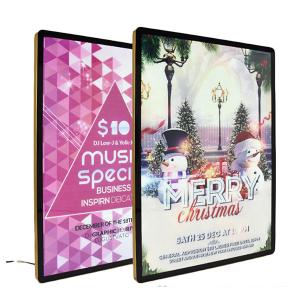 China 110V - 240V Outdoor Led Light Box , Energy Saving Illuminated Advertising Signs factory