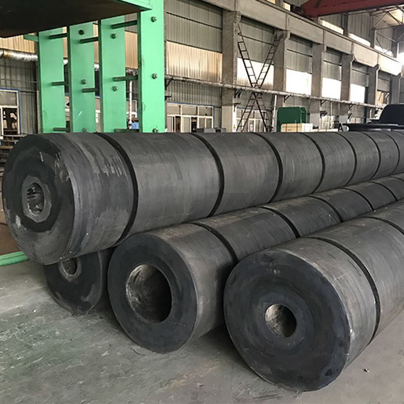 ﻿ 1000mm Tug Boat Fenders Solid Rubber Saltwater Corrosion Resistance