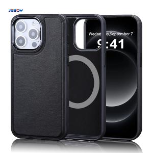China Silk Screen Printing Leather Phone Case Lightweight For IPhone 16 Pro Max factory