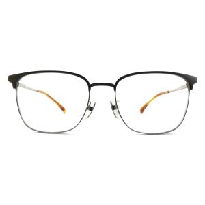 China TF3350 Silver Titanium Optical Frame Square Durable Classic Style factory