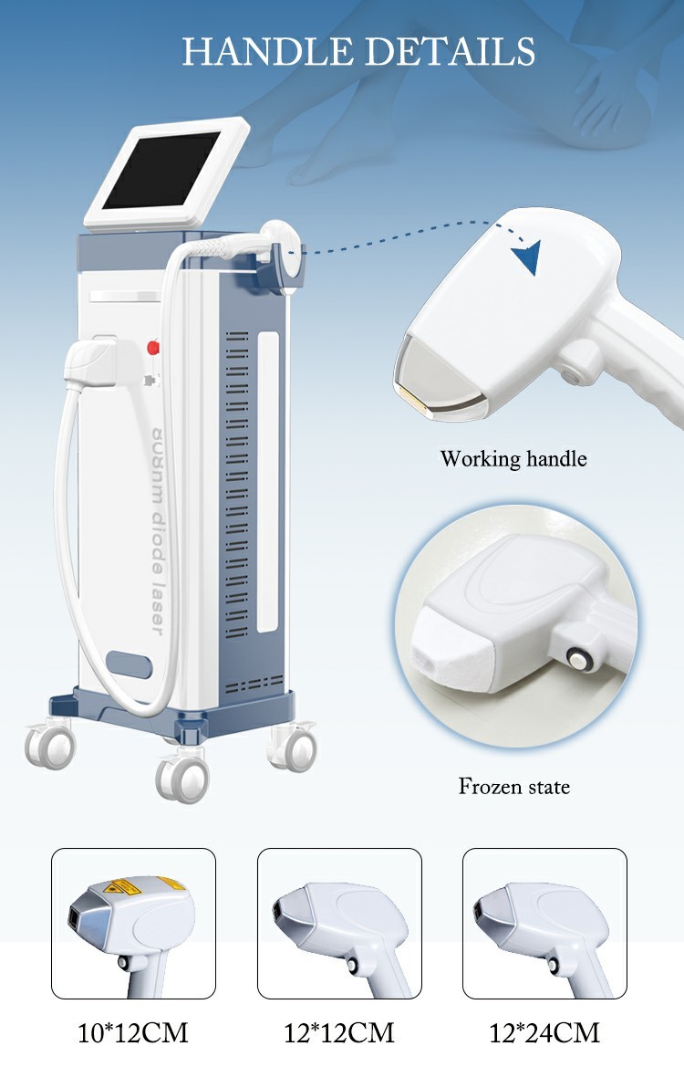Clinic America Import 260J/Cm2 Customization Hair Removal Diode Laser Machine