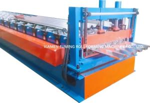 China 15KW Floor Decking Roll Forming Machine Customized High Accuracy factory