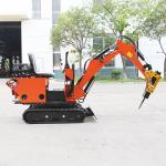 ZHONGMEI Agricultural Digger 0.8 Ton Power Strong Small Orchard Excavator