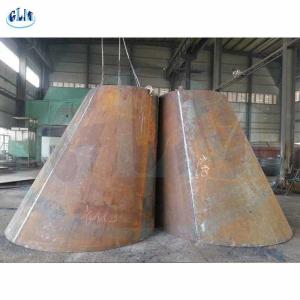 China Conical Tank Heads, ASME Cones For Boilers With RT Inspection factory