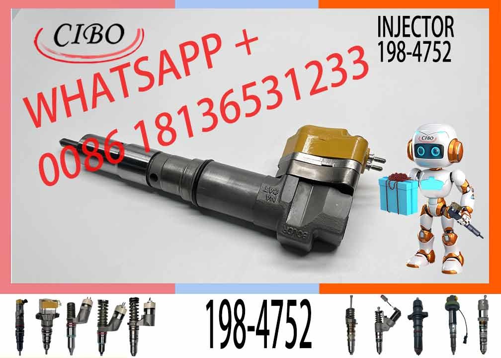 common rail injecto 156-8895 173-9268 198-4752 174-7526 232-1170 196-1401 for C+ 3126 diesel engine injector assembly