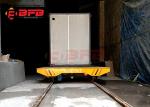 0 - 20m / Min Rail Transfer Battery Powered Heavy Duty Cart , Motorized Platform