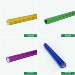 Blue Color Welding Plastic PPR Pipe Non - Toxic For Hot Water Supply Din 8078