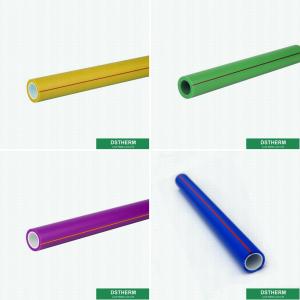China Colorful Ppr Polypropylene Water Supply Pipe Ppr Plastic Water Pipe Smooth Inner Walls factory