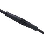 Male Straight M12 Cable For LED Equipment / Medical Device OEM