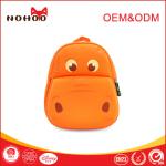 Hippo Style Kids Toddler Backpack For Toddler Boy Green / Orange Color