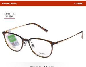 China Plastic Lightweight Eyeglass Frames / Unisex Wayfarer Eyeglasses Metal Frames factory