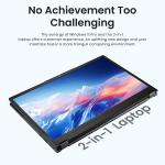 15.6 inch 2 in 1 Laptop, AMD R3-3200U, 16GB RAM, 512GB SSD, FHD Touchscreen,