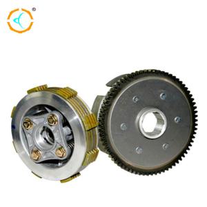 China Chongqing Motorcycle Clutch Kits , CG125 Motorcycle Centrifugal Clutch / Silver Color factory