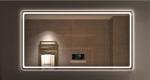 High Durability Make Up Mirrors Light Touch Mirror For Bathroom Irregular