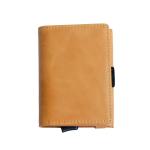 Mix Models Low MOQ Fashionable PU Leather Pop Up Smart Metal Wallet for Smart