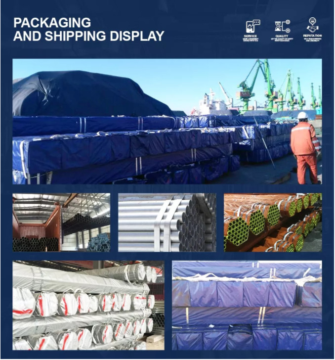 TISCO ASTM A53 A106 API Seamless Carbon Steel Pipe Hot Rolled