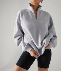 China Customized Cotton Casual Hoodies Oversized Long Sleeve Sweatshirt factory