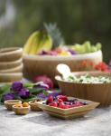 Flared Bamboo Serving Bowl 12 x 12 x 4 with high quality and wholesale price