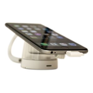 Power and Alarm Acrylic Anti Theft Display Stand for Smart Phone
