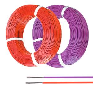 China 600V High Temperature Resistant FEP ETFE PFA Insulated Lead Wire factory