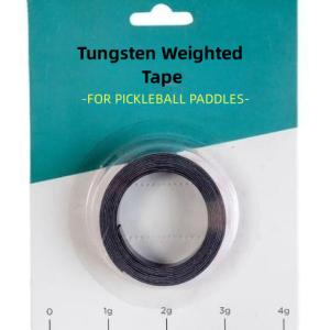 China High Purity Tungsten Weighted Tape Pickleball Paddles Edge Bands For Stability Effect factory