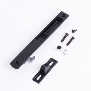 China Black Aluminum Sliding Window Latch 182.5×22.5mm Size 66g Unit Weight factory