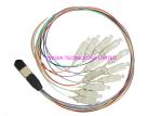 SC Hydra 12 Strand Fiber Cable Assembly MTP MPO Patch Cord For FTTX