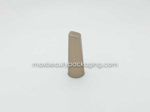China N1041 UV matte gold coating finish nail polish cap nail polish packaging plastic cap uv coating color available factory