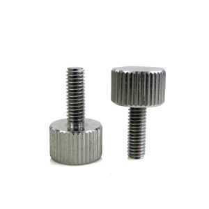 China Computer PC Case Aluminum Knurled Thumb Screws 1mm-500mm Length Non-standard Standard factory