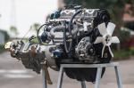4-Cylinder 1050cc Water Cooled Engine Assembly for Changan Used Car Engine Cargo