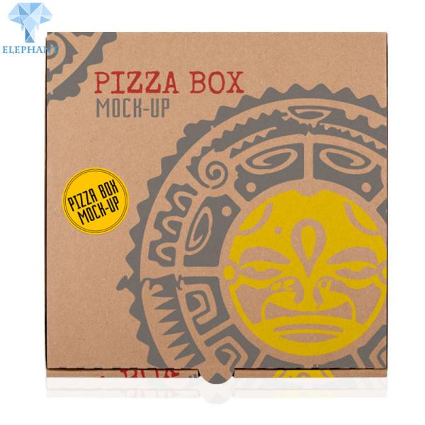 Motorcycle Custom Printing Cheap Logo UniqUe Take AwAy Personalized Pizza