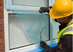 Temporary Window Protection Film / Glass Protection Tape For House Glass
