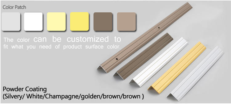 High Precision CNC Aluminum Edge Protection and Transition Profiles