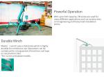 9.6kW Small Narrow Spare Electric Crawler Crane Telescopic Boom 1.2Ton Mini