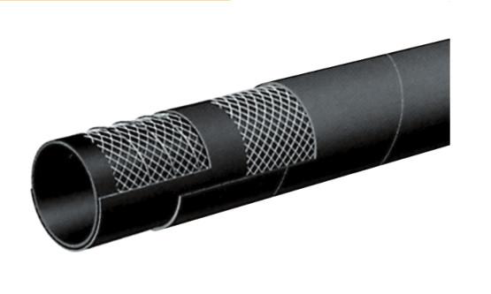 Tensile Reinforced Black Aluminum Discharge Hose Suction Hose Assembly Meets