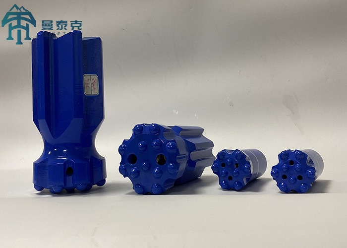 80mm Jumbo Button Bits Rock Drilling Tool T45 Threaded Retract